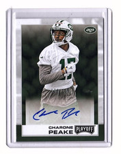 Charone Peake RC 2016 Playoff Rookie Signatures #13 Auto SP  103/199