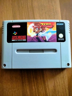 Zero The Kamikaze Squirrel Super Nintendo SNES Pal eUR Original Version