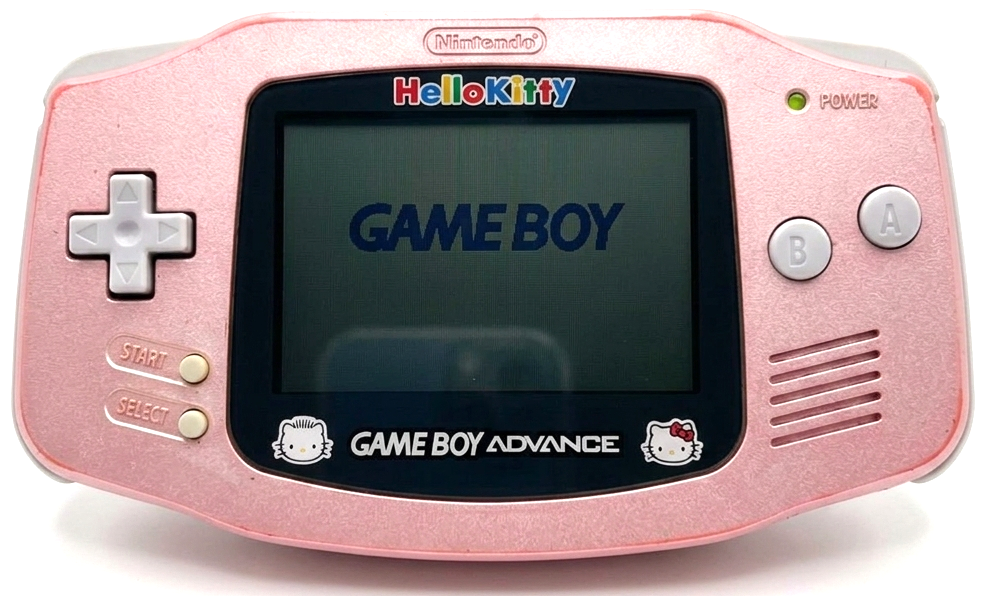 ゲームボーイアドバンス 本体サンリオ Nintendo Game Boy Advance Hello Kitty Special Edition Pink