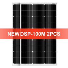 Pannello Solare 200W Rigido 12V 18V Monocristallino per Camper Barca Baita Casa