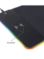 RGB Gaming Mouse Pad Wireless Charging 10 Color Computer Gamer Esports Mouse Pad
