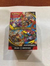 Pokemon TCG Mega Evolution Booster Bundle New Sealed 6 Packs 