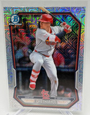 JJ Wetherholt 2026 Bowman Chrome Mega Box Mojo Refractor BCP-115 Cardinals