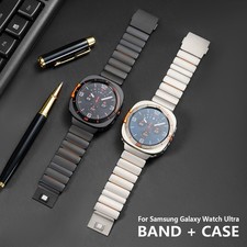 Metal Band  Case For Samsung Galaxy Watch Ultra 2025/2024 47mm Titanium Strap