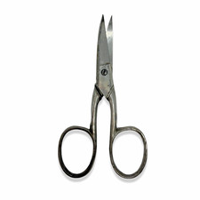 Vintage Small Steel Embroidery Sewing Scissors Pointed Thread Snips Shears