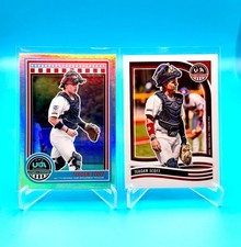 🔥USA Stars & Stripes TEAGAN SCOTT Lot! 🔥Silver Refractor + White Refractor! 🤩
