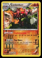 Conkeldurr 64/101 Reverse Holo Rare Noble Victories Pokémon Card