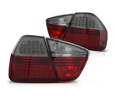 Rear Lights LED for BMW E90 2005 2006 2007 2008 Saloon Red Smoke