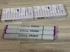 set of 3 Copic Sketch Markers in shades of violet V04, V05, V06 EUC