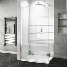 White Gloss 1m x 2400mm x 10mm Shower Wall Panel, Easy To install Wall Panels
