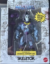 Masters of the Universe Origins Sketchbook Series SKELETOR Action Figure In Hand
