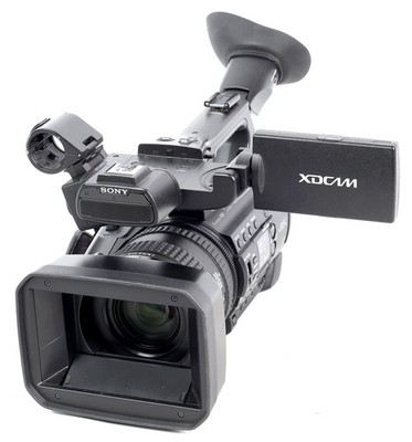 Sony PXW-Z150 4K XDCAM Professional Camcorder With Battery & Hood
