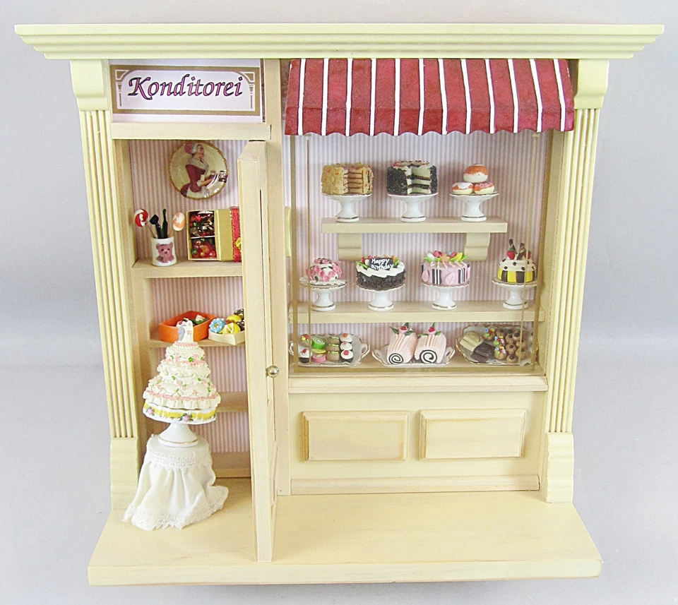 Reutter Porzellan Wall Art Miniature "Pastry Shop" Konditorei Germany 1.798/5 - Image 2 of 4