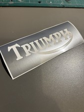 Triumph Seat Stencil seat restoration triumph motorcycle  