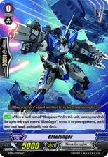 Vanguard TCG card EB08/028ENC Blue Young Champions of the Cosmos