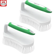 Ergonomic Scrub Brush Durable Cleaning Tool Bathtub Tile Floor Kitchen New