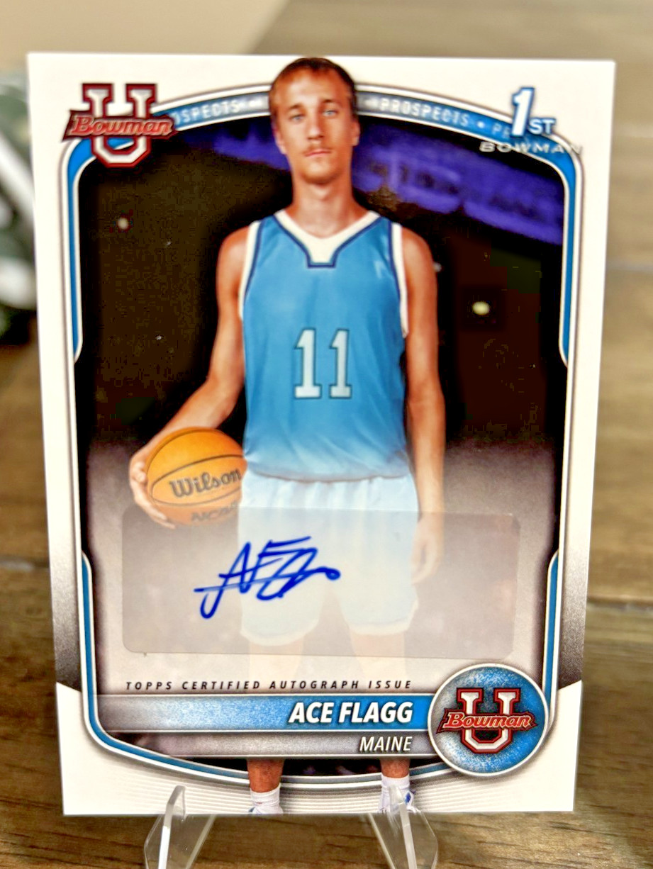 2025 Bowman Chrome - Ace Flagg 1st Bowman Auto #PA-AF