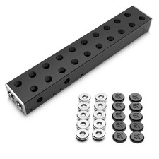EKWB EK-Pro Manifold 2 CPU 8 GPU and Quantum Torque Plug w/Cover 10pk Bundle