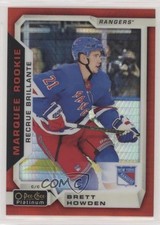 2018 O-Pee-Chee Platinum Marquee Rookies Red Prism 35/199 Brett Howden #185 05xg
