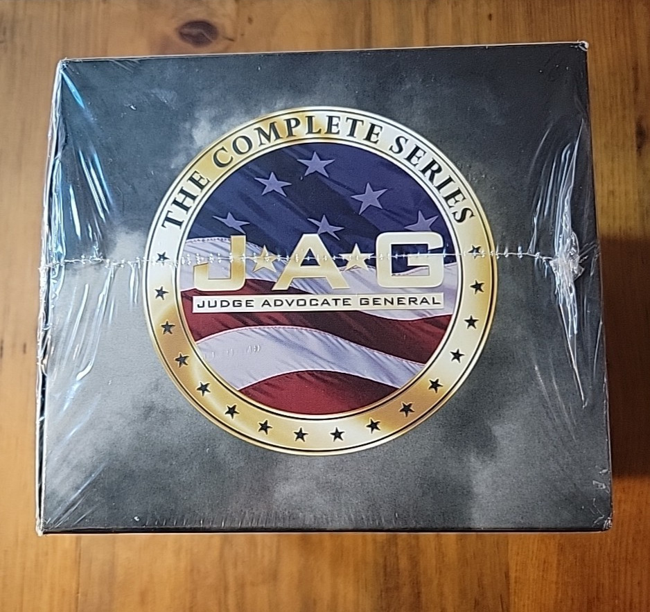 JAG: The Complete Series New Sealed Boxed Set DVDs 55 Disc Set