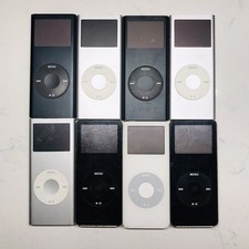 Lot of 8 Apple iPods x5 A1199 x3 A1137  for Parts - Not Working 2gb-8gb