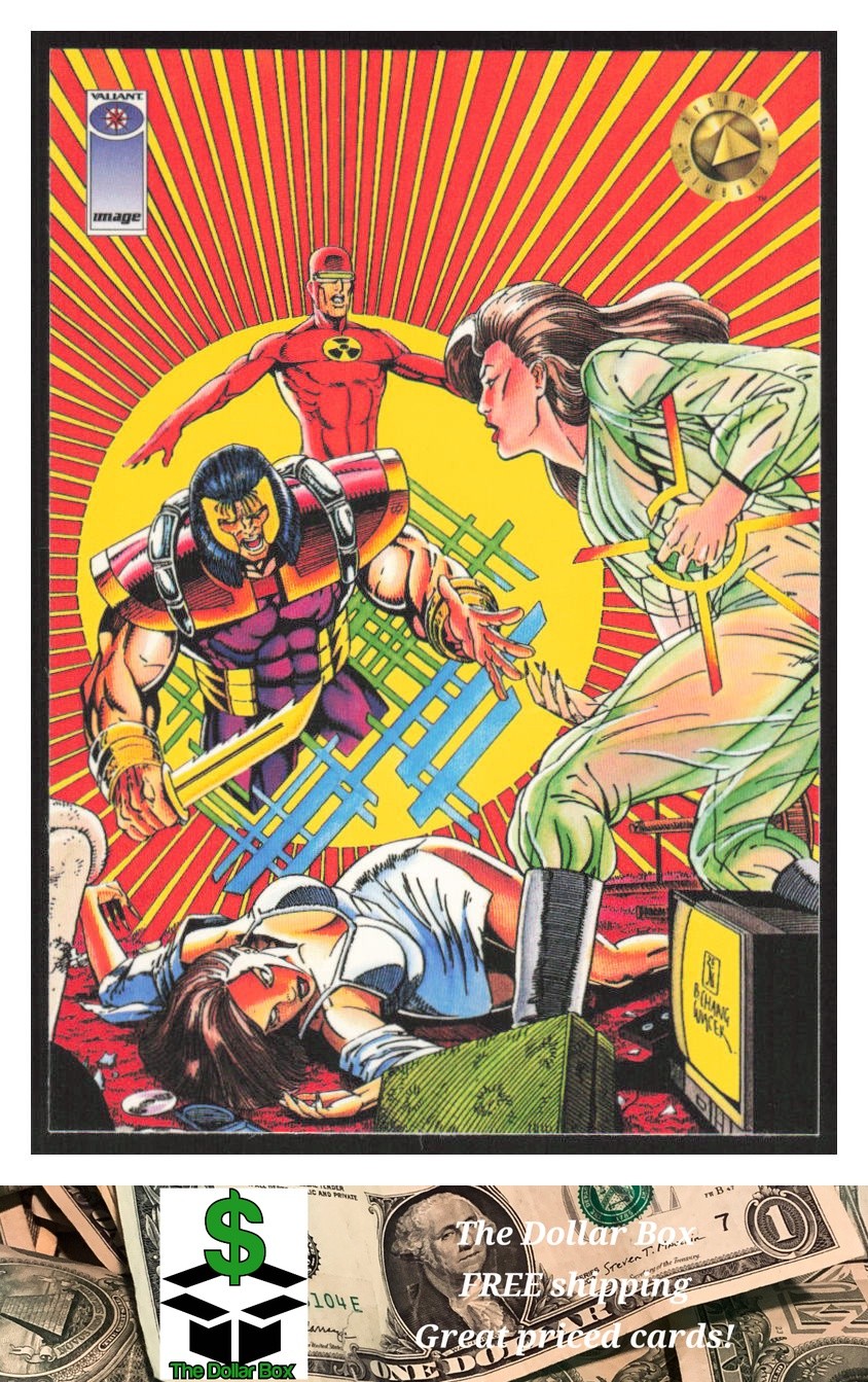 1993 Upper Deck Deathmate #10 The Two Ericas -