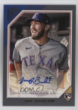 2022 Topps Gallery Rookie Auto Joe Barlow #RA-JBA Auto 4at