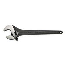 Crescent 18 In Adjustable Wrench Single Open End Tapered Handle Steel Hand Tool Crescent 18 In Adjustable Wrench Single Open End Tapered Handle Steel Hand Tool