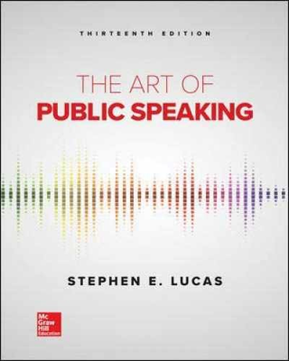 #ad Lucas The Art of Public Speaking Hardcover by Lucas Stephen E. Very Good $45.99