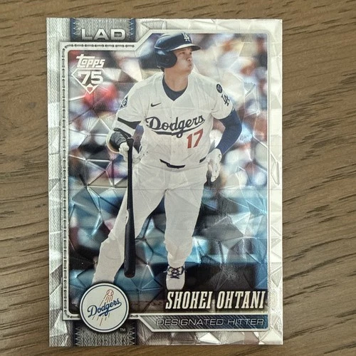 Shohei Ohtani 2026 Topps Series 1 Card #200 DIAMANTÉ PARALLEL SP Foil Dodgers
