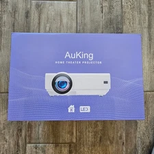AuKing K8 Full HD Home Theater LED 1080p Projector Movie Gaming Cinema NEW