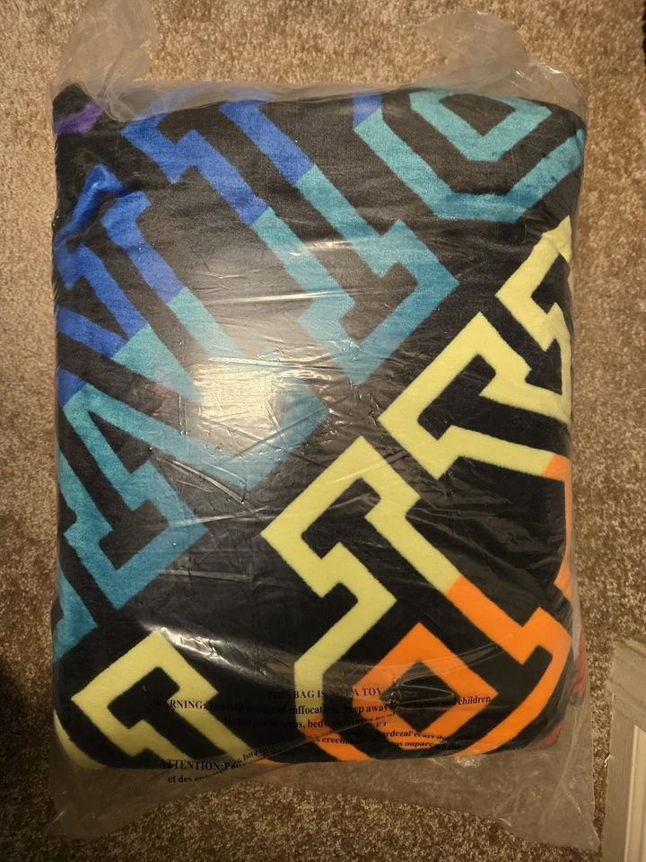 Manta Sherpa Arco Iris Rosa Victoria's Secret Nueva En Paquete Orgullo Rara Difícil de Encontrar Foto 3 de 3