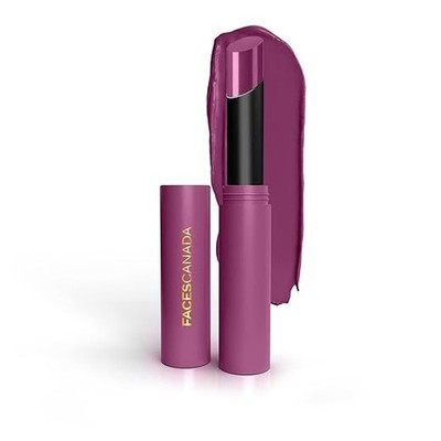 FACESCANADA Long Stay 3-In-1 Matte Lipstick - Haute Plum 08, 2 Gm