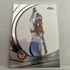 Lindsey Vonn 2026 Topps Chrome Winter Olympics Card #96 Alpine Skiing
