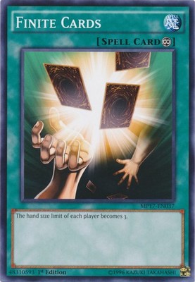 Finite Cards - MP17-EN037 - Common - 1st Edition - Moderately Played
