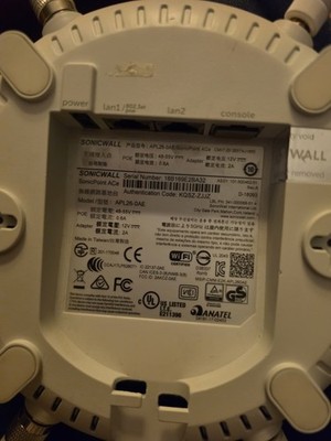 2 SonicWALL SonicPoint ACe Wireless Access Point APL26-0AE Enterprise Wi-Fi