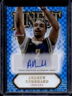 2024-25 Topps Finest Andrew Nembhard Auto Autograph Blue X-Fractor #/99 Pacers