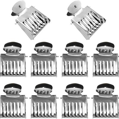 Queen Bee Clips Set of 10, Stainless Steel Material, for Beekeeping Supplies