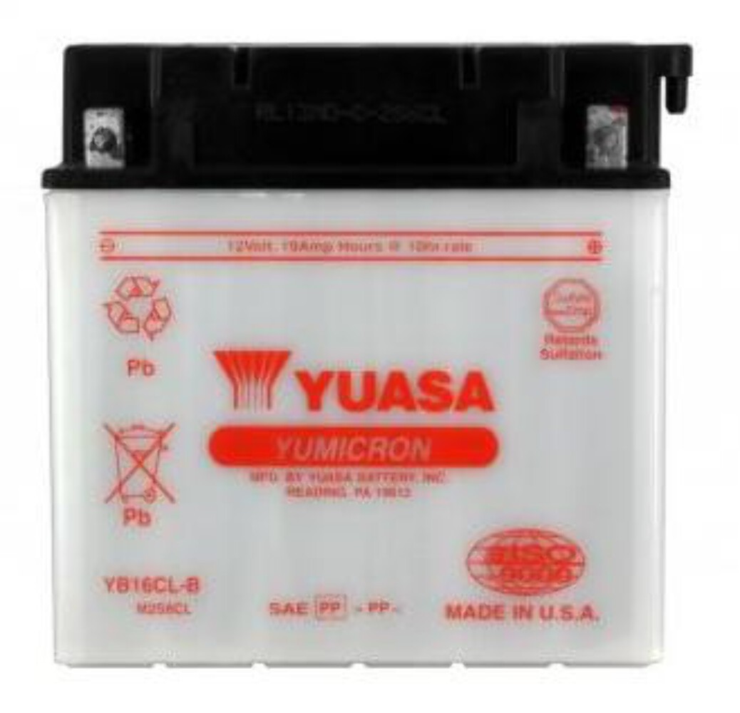 Batterie YUASA YB16CL-B anti-panne pour demarrer votre jet-ski apres l'hivernage