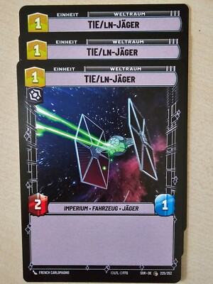 3x TIE/ln-Jäger, SOR-DE 225/252, C