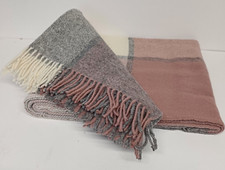 TWEEDMILL PURE NEW WOOL THROW / BLANKET   MADE IN UK
