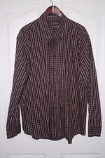 Alan Flusser Embroidered Button Down Dress Shirt 2XL