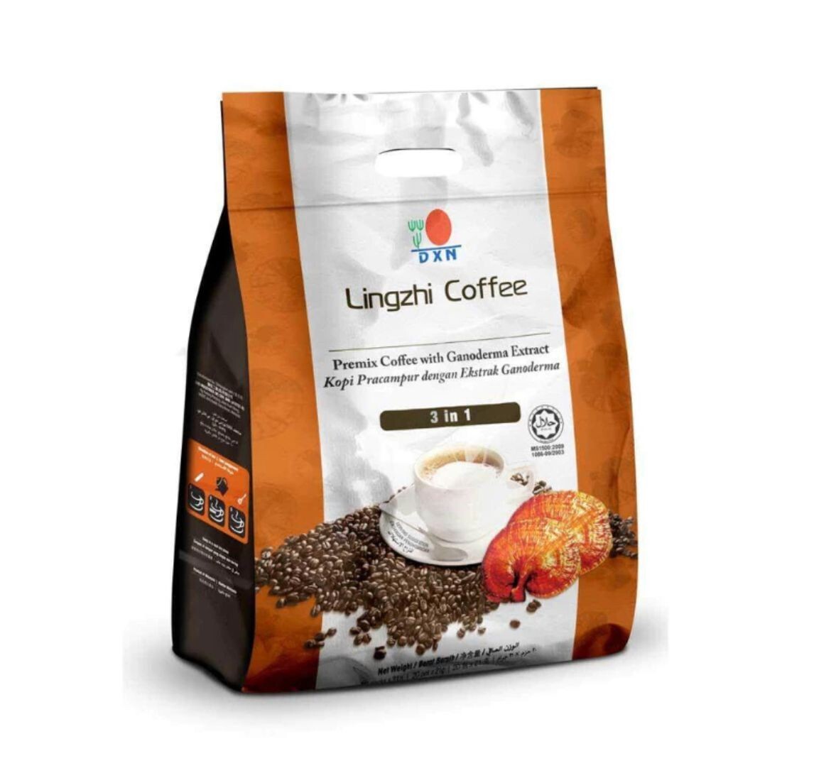 1bag-DXN 🇲🇾 Lingzhi Coffee 3 in 1 with Ganoderma (20's x 21g) | eBay