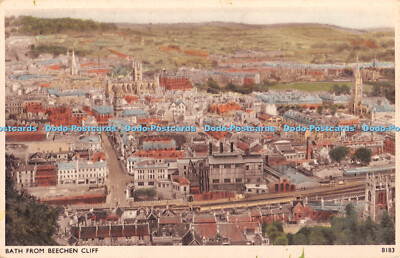 R455881 Bad aus Beechen Cliff 8183 Solograph Serie De Luxe Fotogravur E A S
