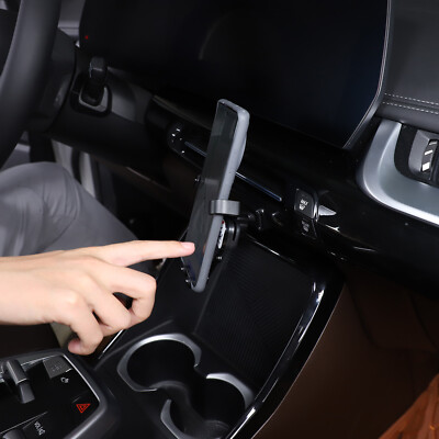 US Flag Center Dashboard Mobile Phone Holder Bracket For BMW X1 U11 2023-2024