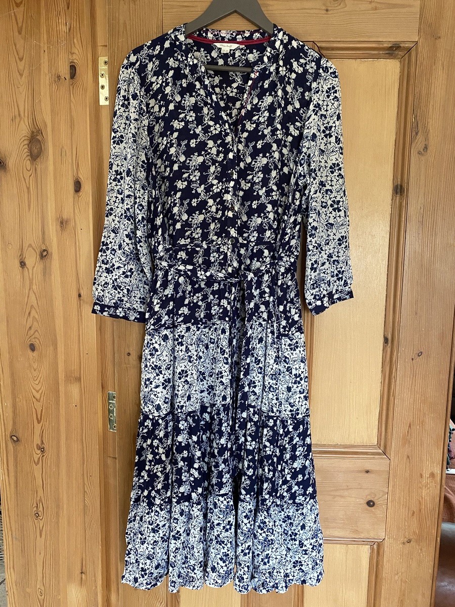 White Stuff Maisie Navy Floral Maxi Dress Size 16 UK - Main Image