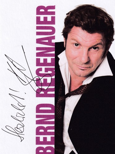 Autogramm - Bernd Regenauer - Literatur - 第 1/1 張圖片