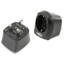 ANSMANN Travel Plug "EU to UK" Adapter Schuko to England