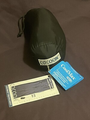 Cocoon | CoolMax TravelSheet | BlueMax CMT35 | 86 x 33'' | 10.8 oz {NEW w/ TAGS}