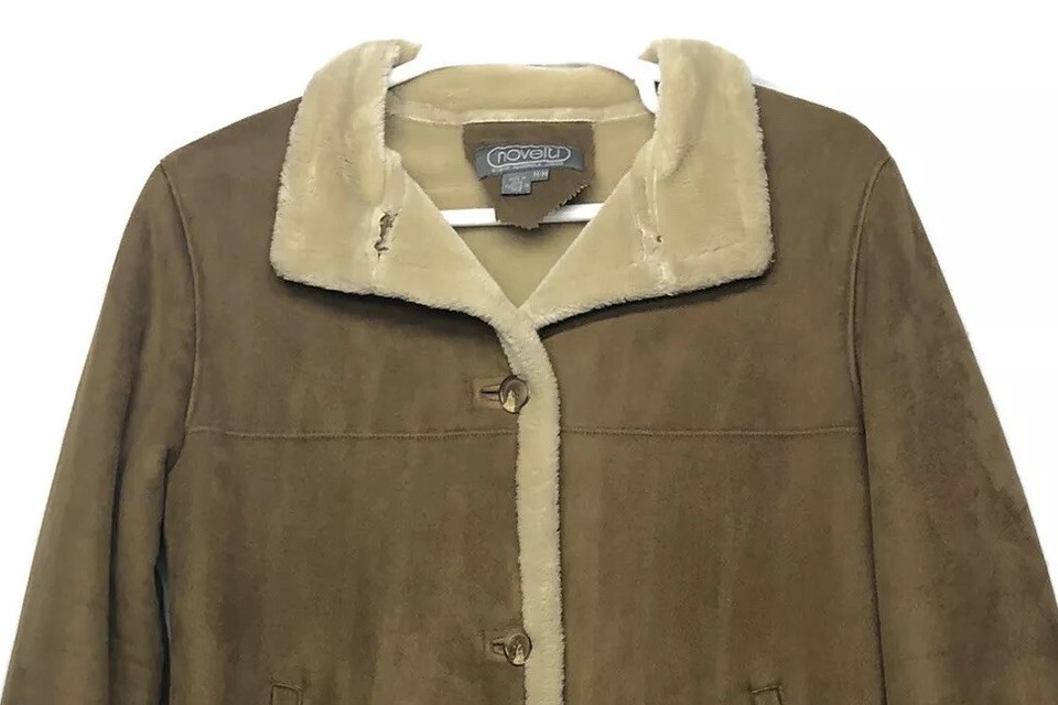 Novelti By Par Adorable Junior Size Medium Microfiber Plush Winter Coat